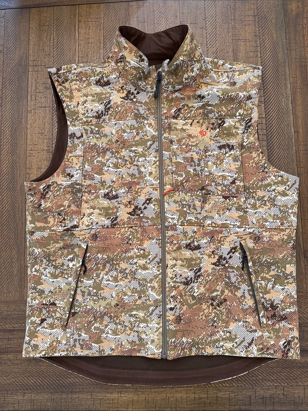 Duck Camp, L, Contact Softshell Vest, Midland